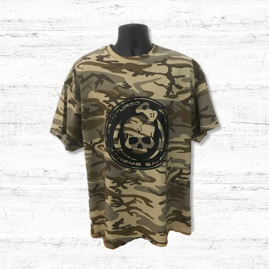 Fractured Skull Xtreme Desert Camouflage Tee
