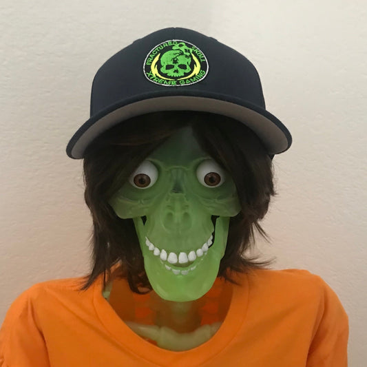 Fractured Skull Xtreme Embroidered Logo Black Hat