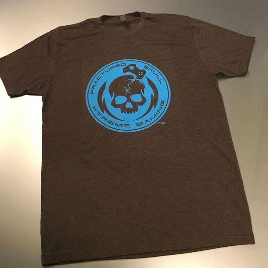 Fractured Skull Xtreme Eggplant with Bubblegum Blue Tee